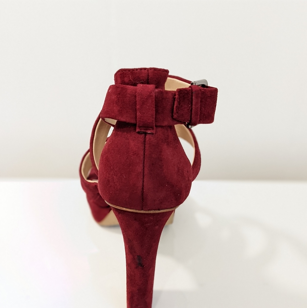 Suede heeled sandals by Vince Camuto - Picture 9 of 15